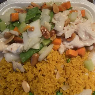 L31. Almond Chicken Lunch Special
