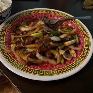 Mongolian beef