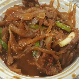 Mongolian beef