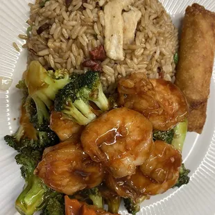 Shrimp broccoli