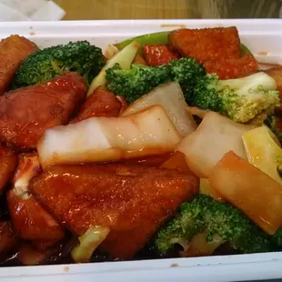 Bean curd family style