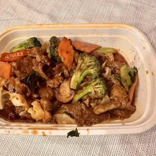 Basil beef