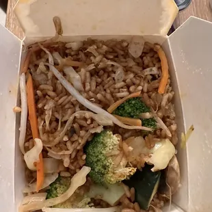Vegetable fried rice