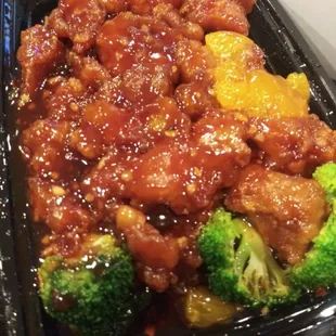 Orange chicken