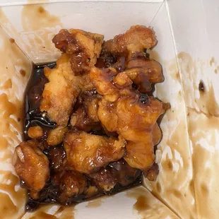 Small side of Orange Chicken