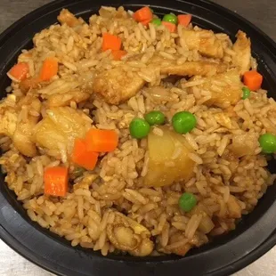 Pineapple Chicken Fried Rice