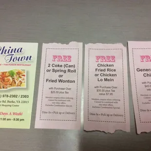 Order over phone and use the coupon.