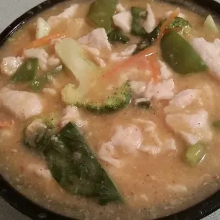 Red Curry Chicken Thai Style