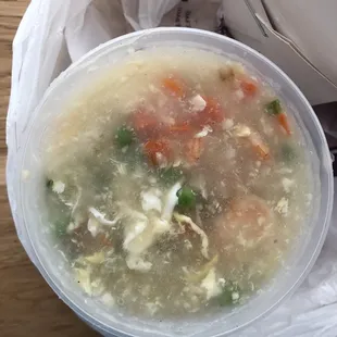 Shrimp with lobster sauce ($8.65)