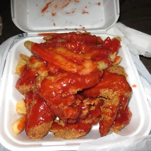 It looks sloppy but it is delicious