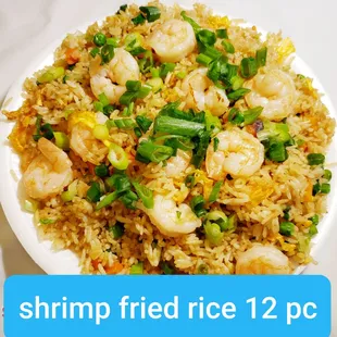 shrimp fried rice 12 pc