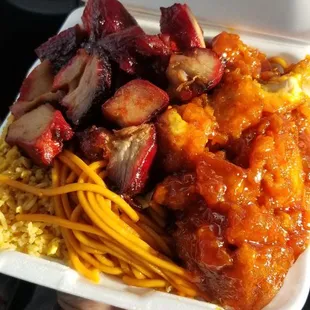 Got it togo.. and they give you A LOT of food