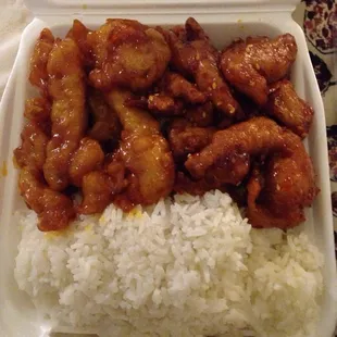 Spicy Sesame Chicken