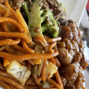 a plate of food