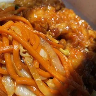 Beautiful orange chicken