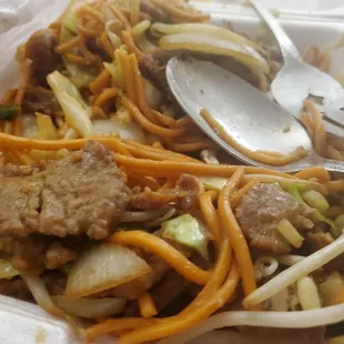 Beef Chow Mein