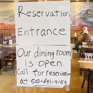 Feb 18, 2021 Dining room is open by reservation to keep social distancing