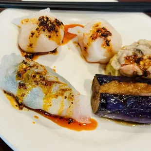 Dim Sum with house made Chili Sauce