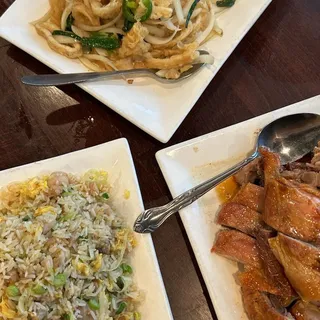 Chicken with Salted Fish Rice