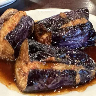 Eggplant with Tangy Sauce