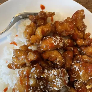 Sesame chicken