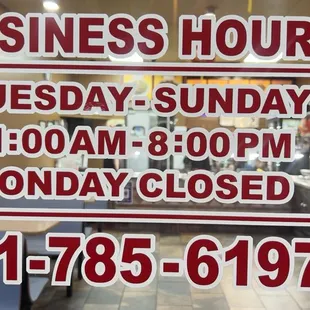 Business Hours