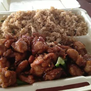Bourbon Chicken delivered