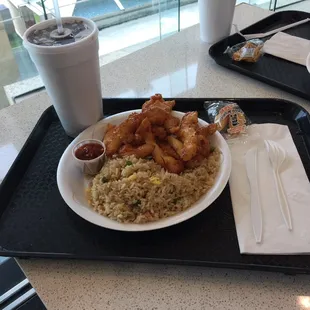 Spicy chicken from Chinatown in Somerset Mall