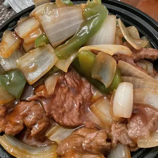 Pepper Steak and Onion