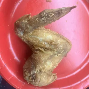Huge full wing, loaded with flavor