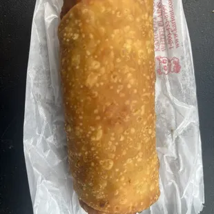 Well cooked, well filled Shrimp Egg Roll
