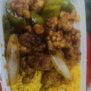 Black Pepper Chicken