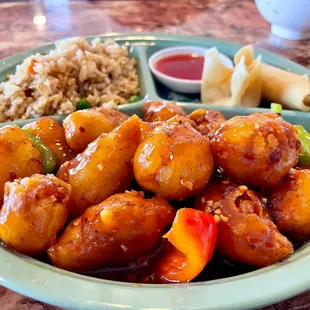 General Tso lunch