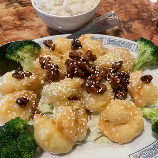 Walnut shrimp