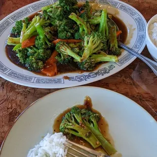 Broccoli in Hot Garlic Sauce