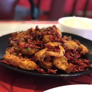 Shrimp with Dry Pepper (香辣大虾)