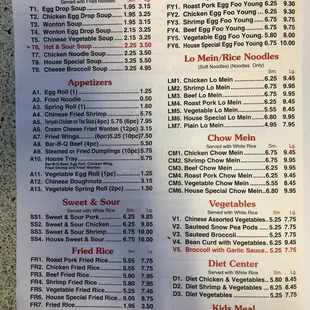 Menu inside 1