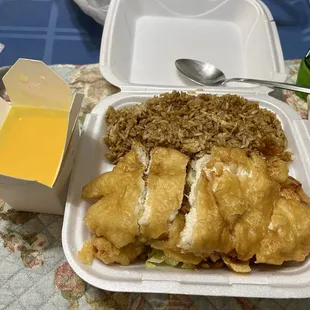 Almond Boneless Chicken!