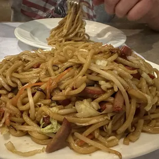 Bbq pork Chow Mein