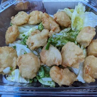 Salt and pepper prawns