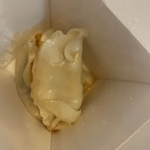 Barley cooked pot stickers