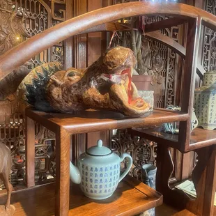 interior, grilled fish