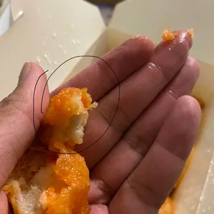 Sweet and Sour Chicken 10% chicken 90% batter