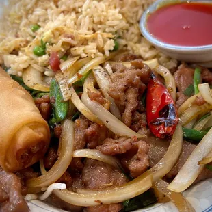 Mongolian Beef Lunch Special