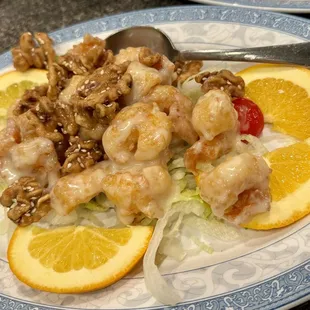 12.22.23 Honey Walnut Prawns