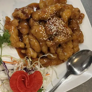 Boiled Chicken with Sesame and Spicy Sauce