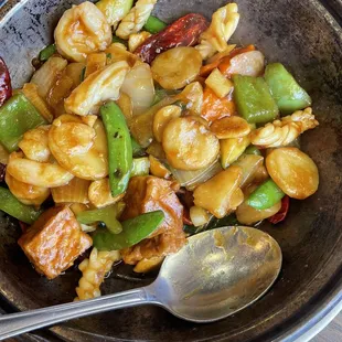 Sizzling Seafood Clay Pot Delight