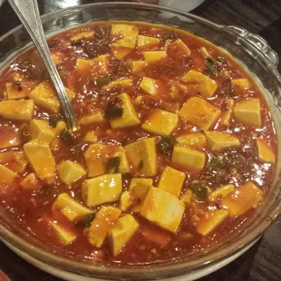 Ma Po Tofu Dungeness Crab