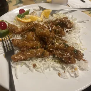 Sesame chicken