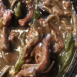 Beef Pan Fried Noodles